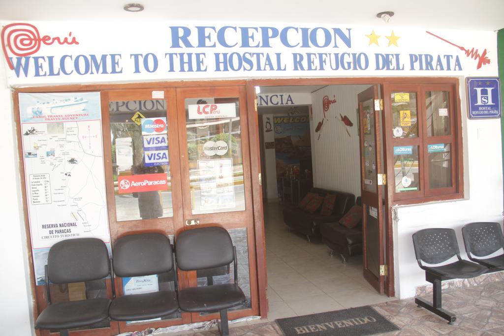 Refugio Del Pirata Hostel Paracas Exterior photo